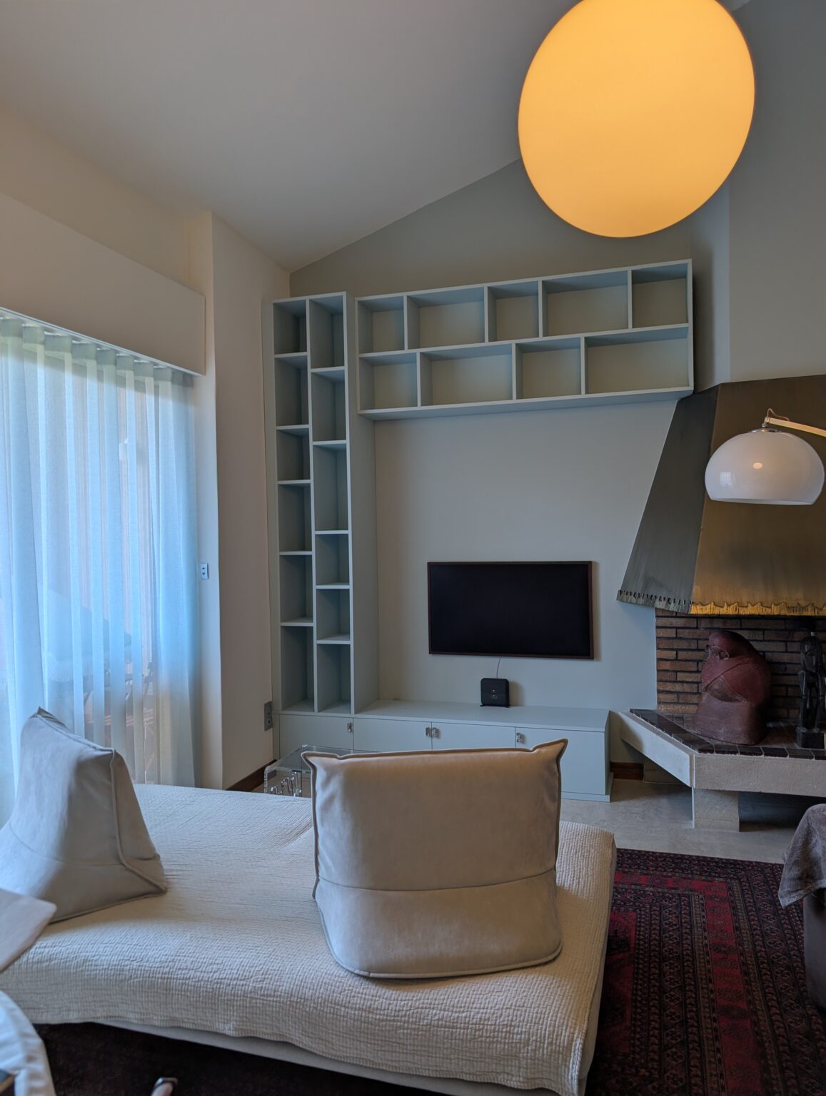 Bibliothèque meuble TV MDF
